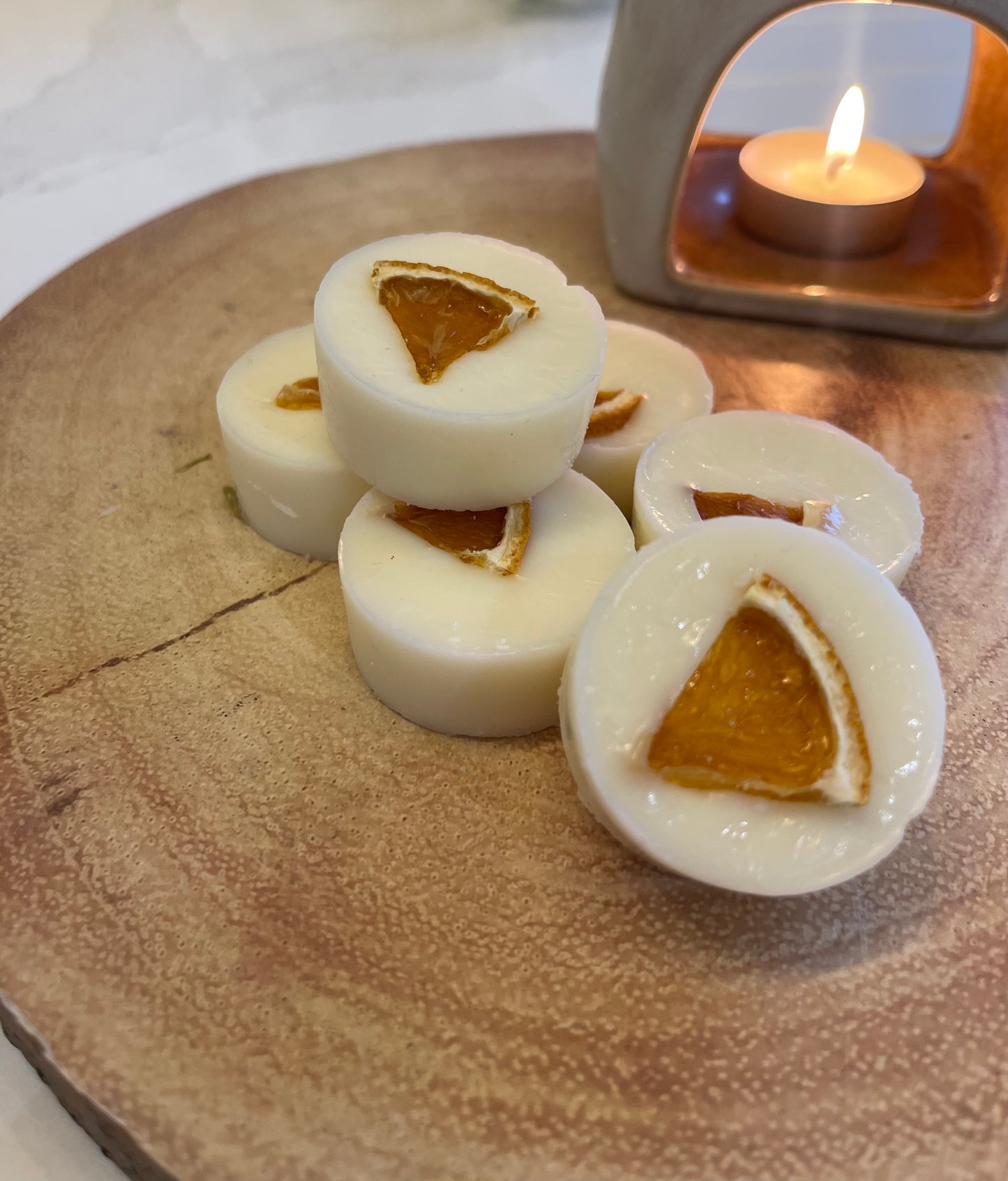 Lime, Basil & Mandarin Scented Botanical Soy Wax Melt