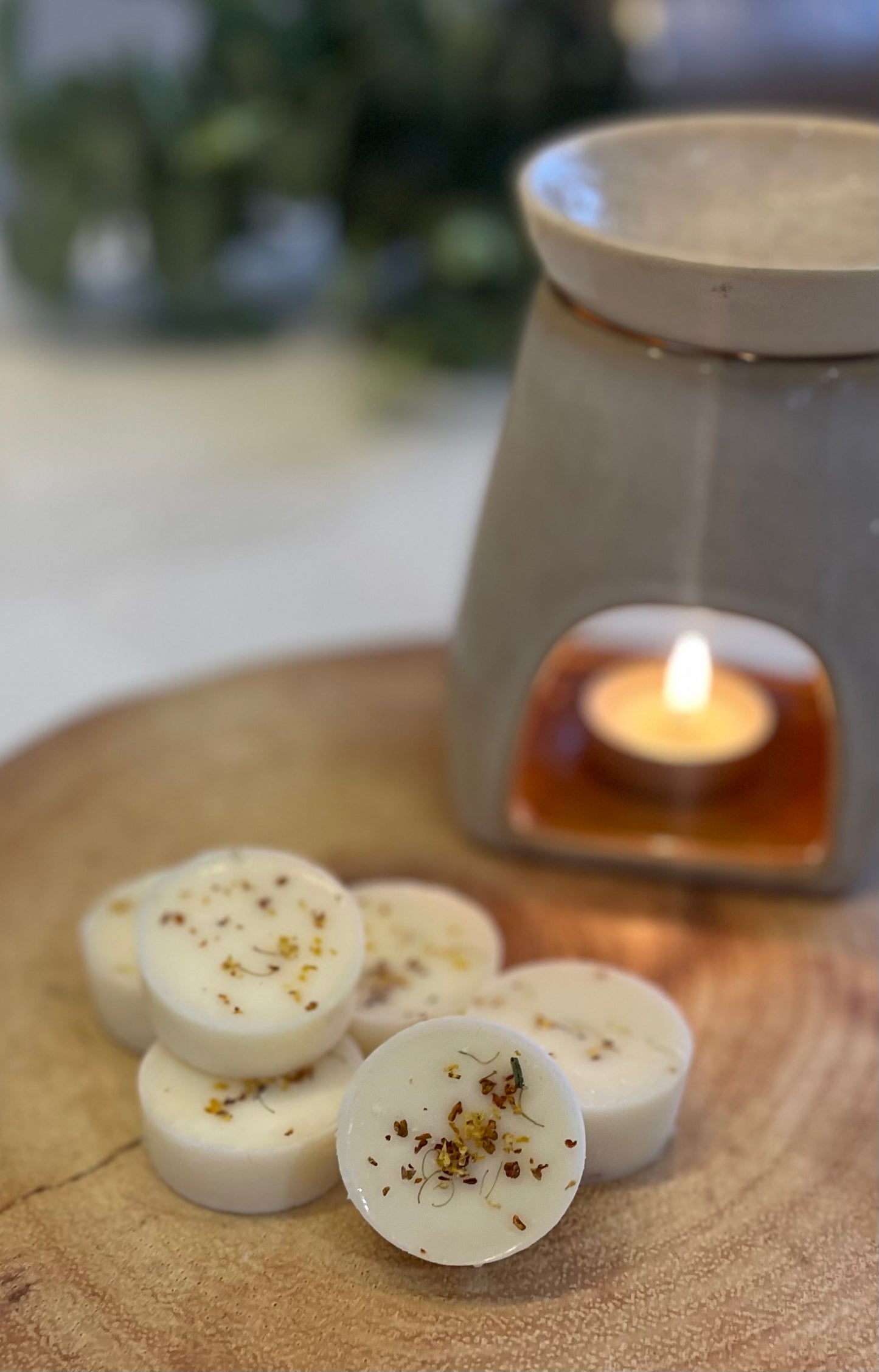 Lemongrass & Ginger Scented Botanical Soy Wax Melt