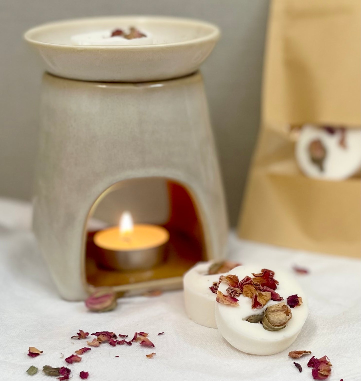 English Rose Scented Botanical Soy Wax Melt